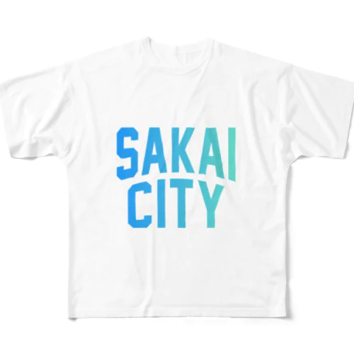 堺市 SAKAI CITY フルグラフィックTシャツ