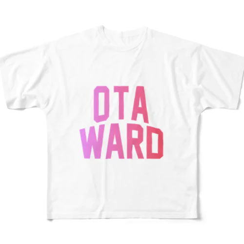 大田区 OTA WARD All-Over Print T-Shirt