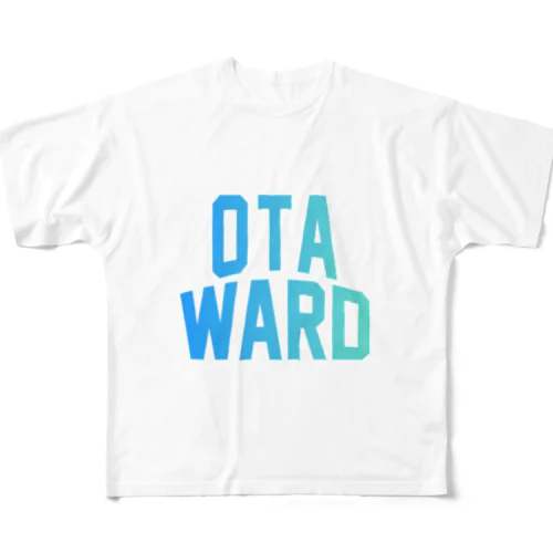 大田区 OTA WARD フルグラフィックTシャツ