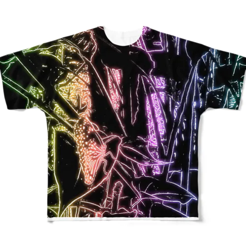 ツマムラサキマダラ All-Over Print T-Shirt