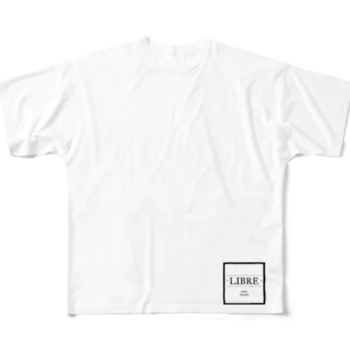 LIBRE【リブル】 All-Over Print T-Shirt