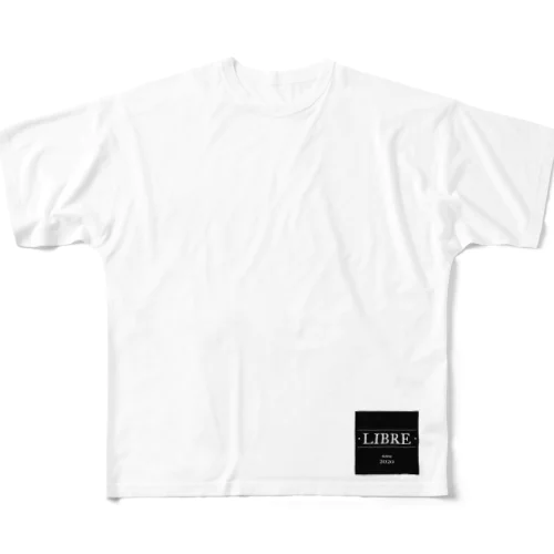 LIBRE【リブル】 フルグラフィックTシャツ