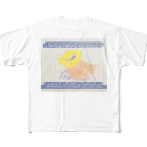 8月末の女の子 All-Over Print T-Shirt