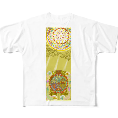 "The Infection and The Sky"「疫病と空」 All-Over Print T-Shirt