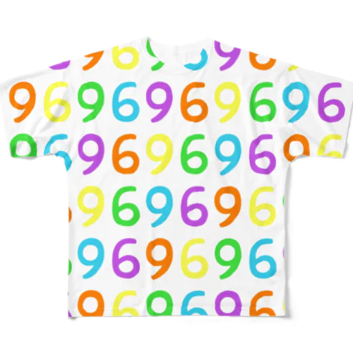 フル9696 All-Over Print T-Shirt