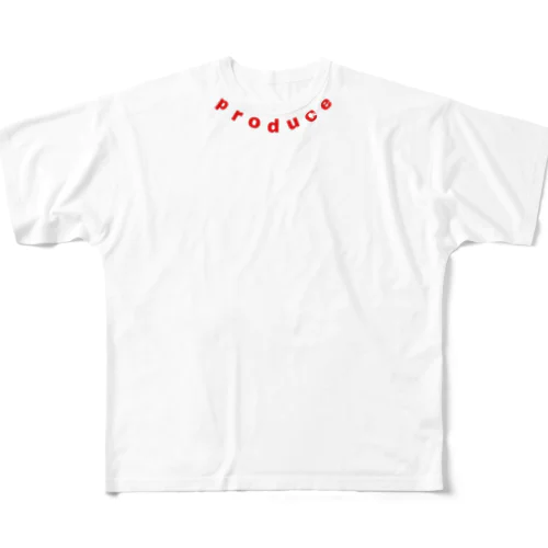 produceTシャツ フルグラフィックTシャツ
