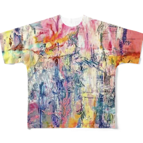 ただれ All-Over Print T-Shirt