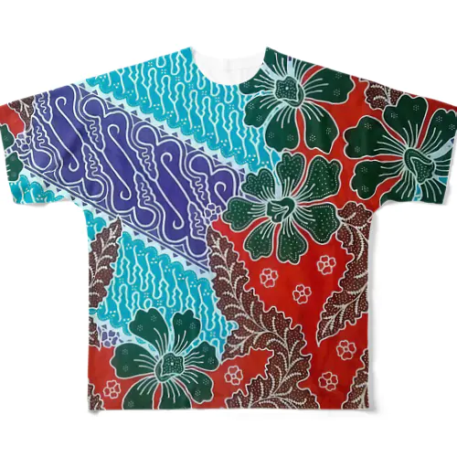 Baliholic-batik2 All-Over Print T-Shirt