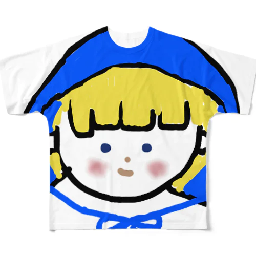 あおずきんちゃん All-Over Print T-Shirt