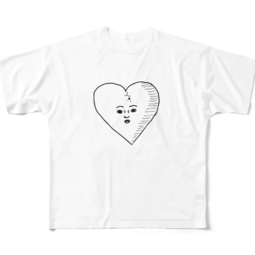 放心 All-Over Print T-Shirt