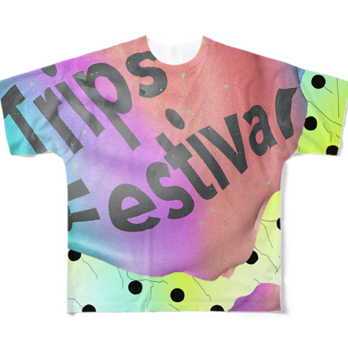 トリッピーTシャツ All-Over Print T-Shirt