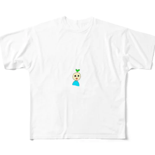 もげまるくん フルグラフィックTシャツ