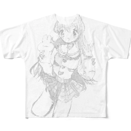 電子 フルグラフィックTシャツ