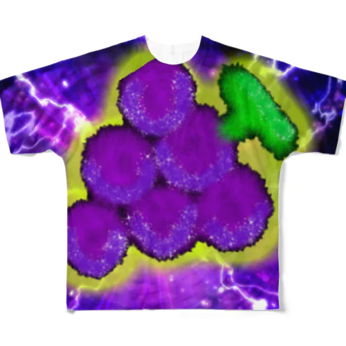 スプラッシュグレープ🍇 All-Over Print T-Shirt