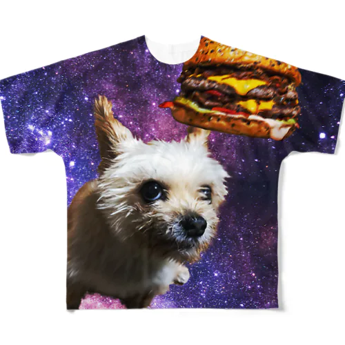 Moko moko hamburger All-Over Print T-Shirt