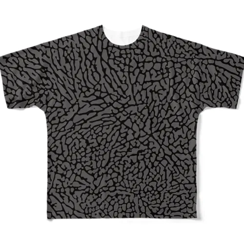 Elephant skin フルグラフィックTシャツ