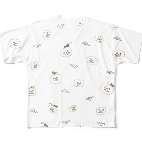 🎃HalloweenTシャツ🎃 フルグラフィックTシャツ