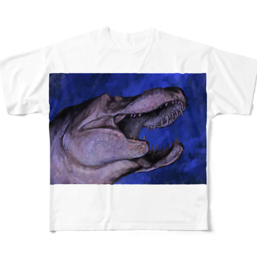 ティラノサウルス （Tyrannosaurus rex）Tシャツ フルグラフィックTシャツ