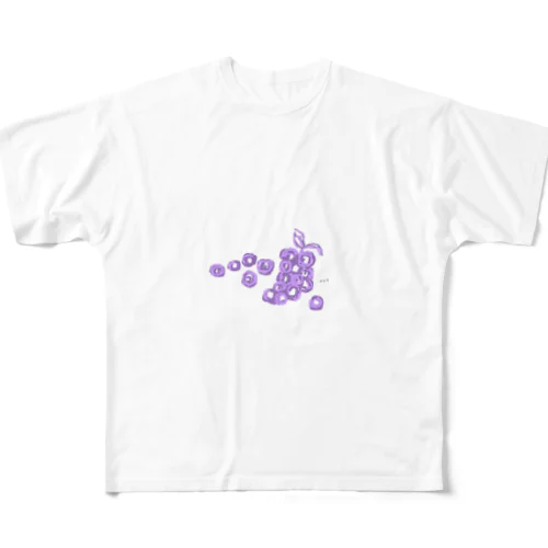 ブドウ All-Over Print T-Shirt