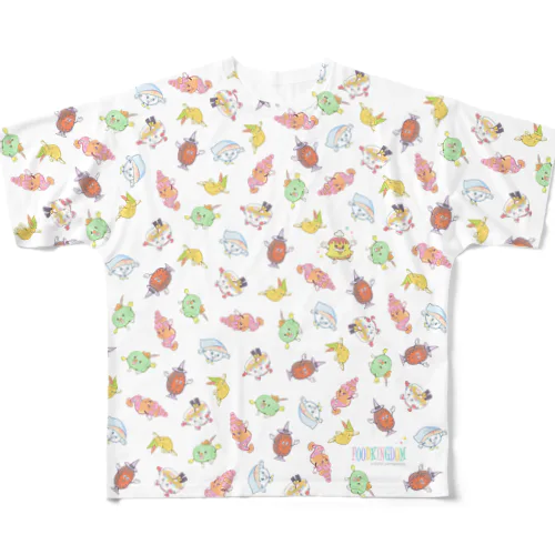 FOOD KINGDOM  All-Over Print T-Shirt