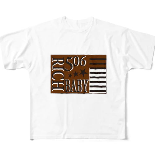RICH BABY by iii.store All-Over Print T-Shirt