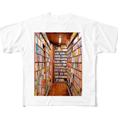本棚 All-Over Print T-Shirt