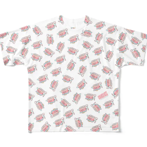 コンビーフくん 〜Food Kingdom〜 All-Over Print T-Shirt