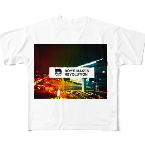 BOY'S MAKES REVOLUTION - Strong Edition All-Over Print T-Shirt