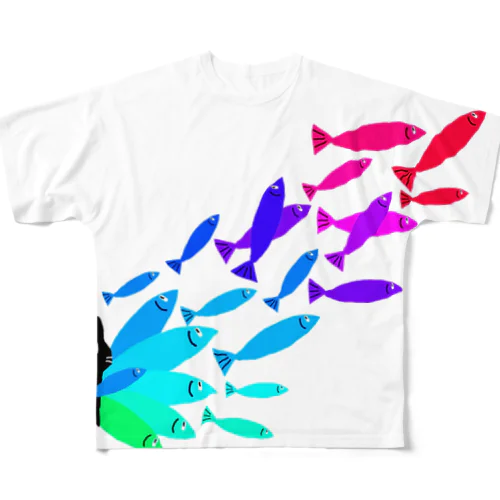 いむfish14 フルグラフィックTシャツ