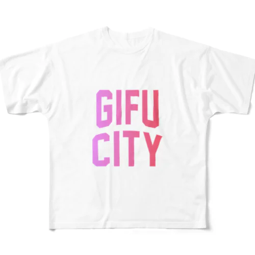 岐阜市 GIFU CITY All-Over Print T-Shirt