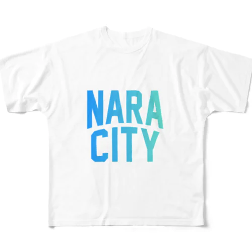 奈良市 NARA CITY フルグラフィックTシャツ