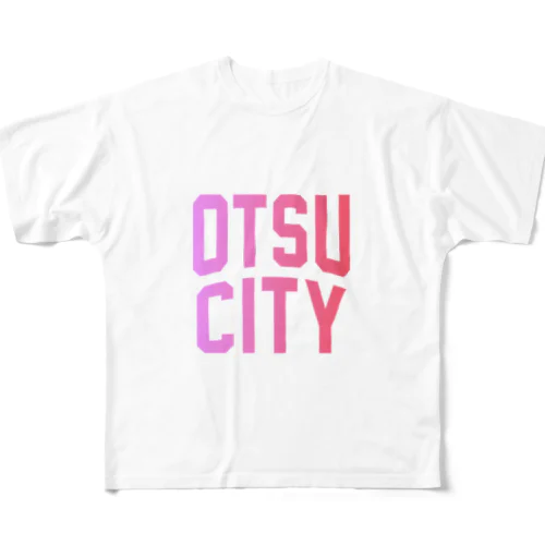 大津市 OTSU CITY フルグラフィックTシャツ