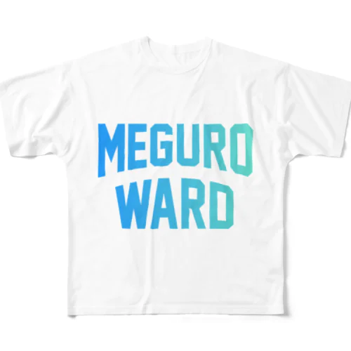 目黒区 MEGURO WARD All-Over Print T-Shirt