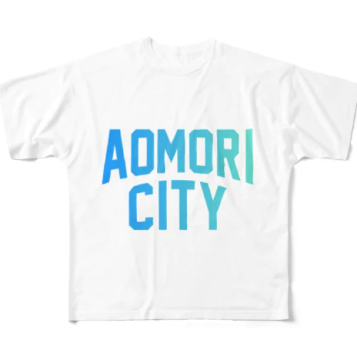 青森市 AOMORI CITY フルグラフィックTシャツ