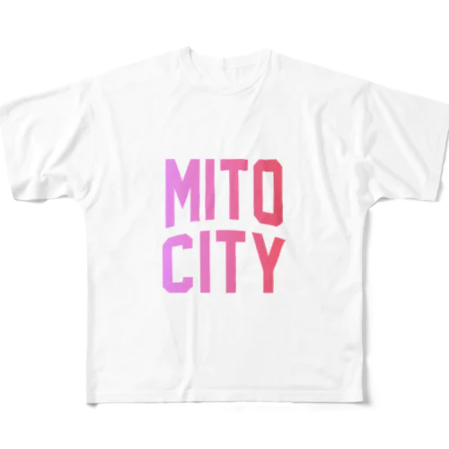 水戸市 MITO CITY フルグラフィックTシャツ