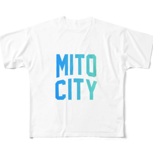 水戸市 MITO CITY All-Over Print T-Shirt