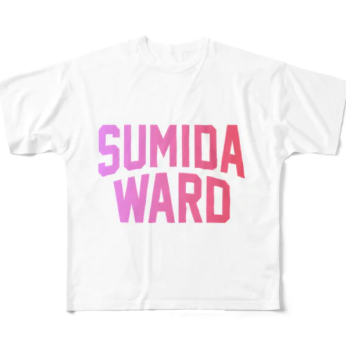 墨田区 SUMIDA WARD フルグラフィックTシャツ