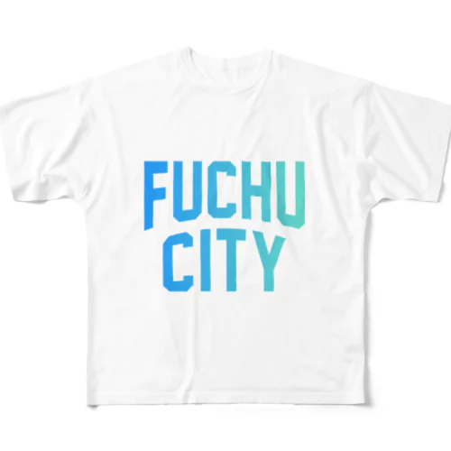 府中市 FUCHU CITY フルグラフィックTシャツ