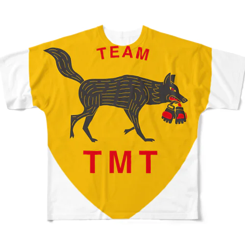 TEAM TMTエンブレム フルグラフィックTシャツ