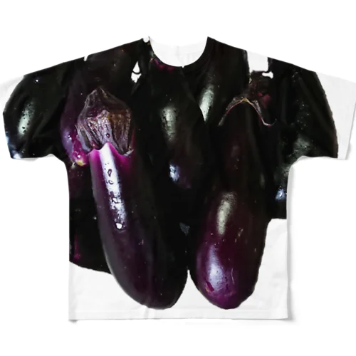 進撃の秋茄子🍆 フルグラフィックTシャツ