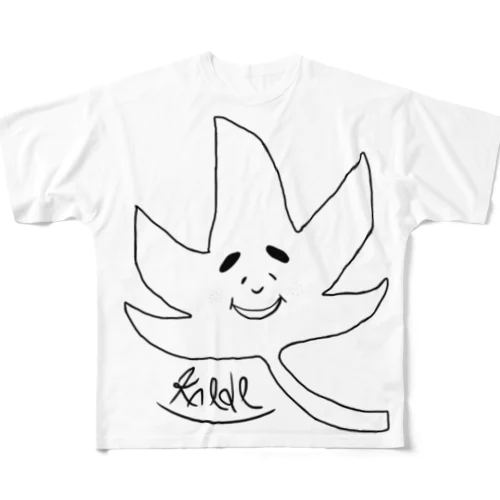 kaedeくん。 フルグラフィックTシャツ