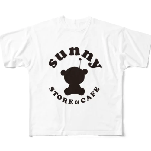 sunny STORE&CAFE ロゴ All-Over Print T-Shirt