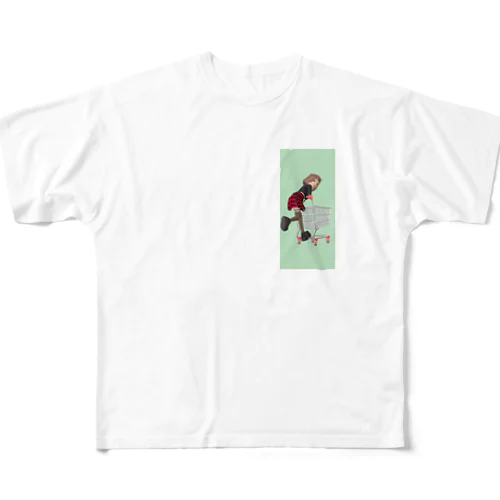 ショッピングちゃん⭐︎ All-Over Print T-Shirt