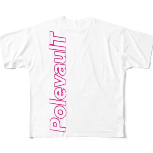 Pole vaulT(縦) All-Over Print T-Shirt