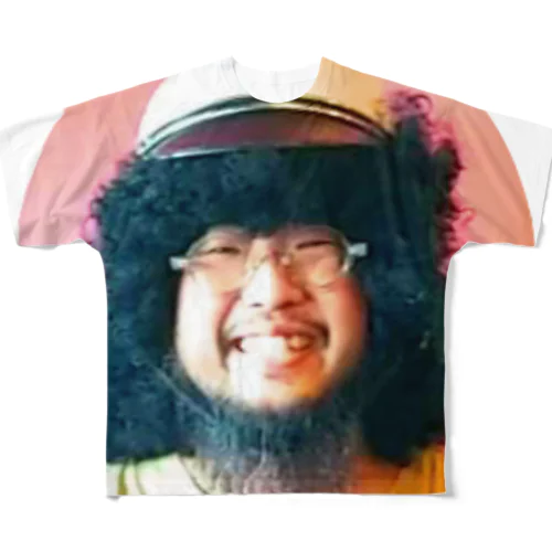 ラクサおじさん All-Over Print T-Shirt