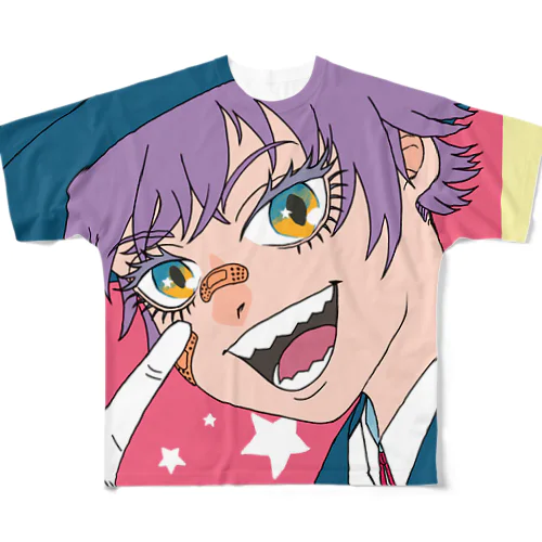 ねこちゃんグッズ All-Over Print T-Shirt