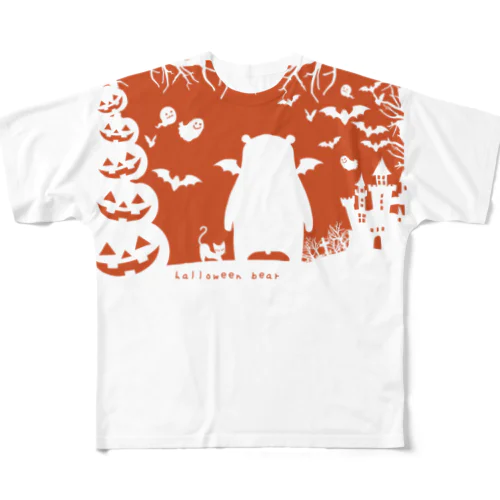 ハロウィンベア All-Over Print T-Shirt