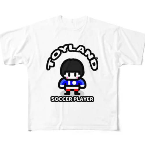 TOYLAND サッカーくん フルグラフィックTシャツ