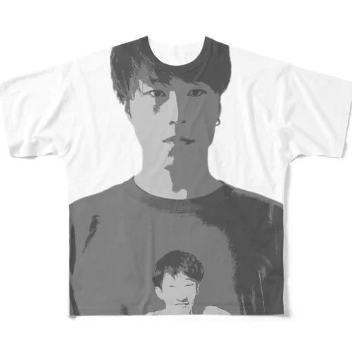 T君 All-Over Print T-Shirt