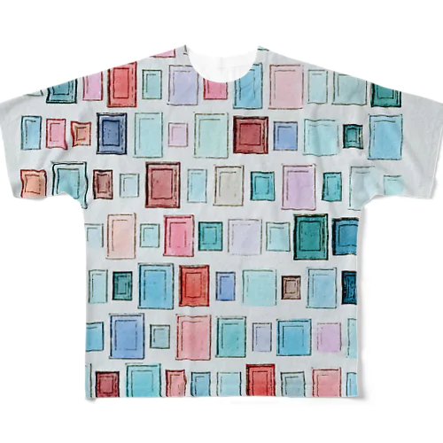 ｃｕｂｅ All-Over Print T-Shirt